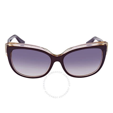 dior glisten sunglasses|Dior Glisten Blue Gradient Cat Eye Ladies Sunglasses.